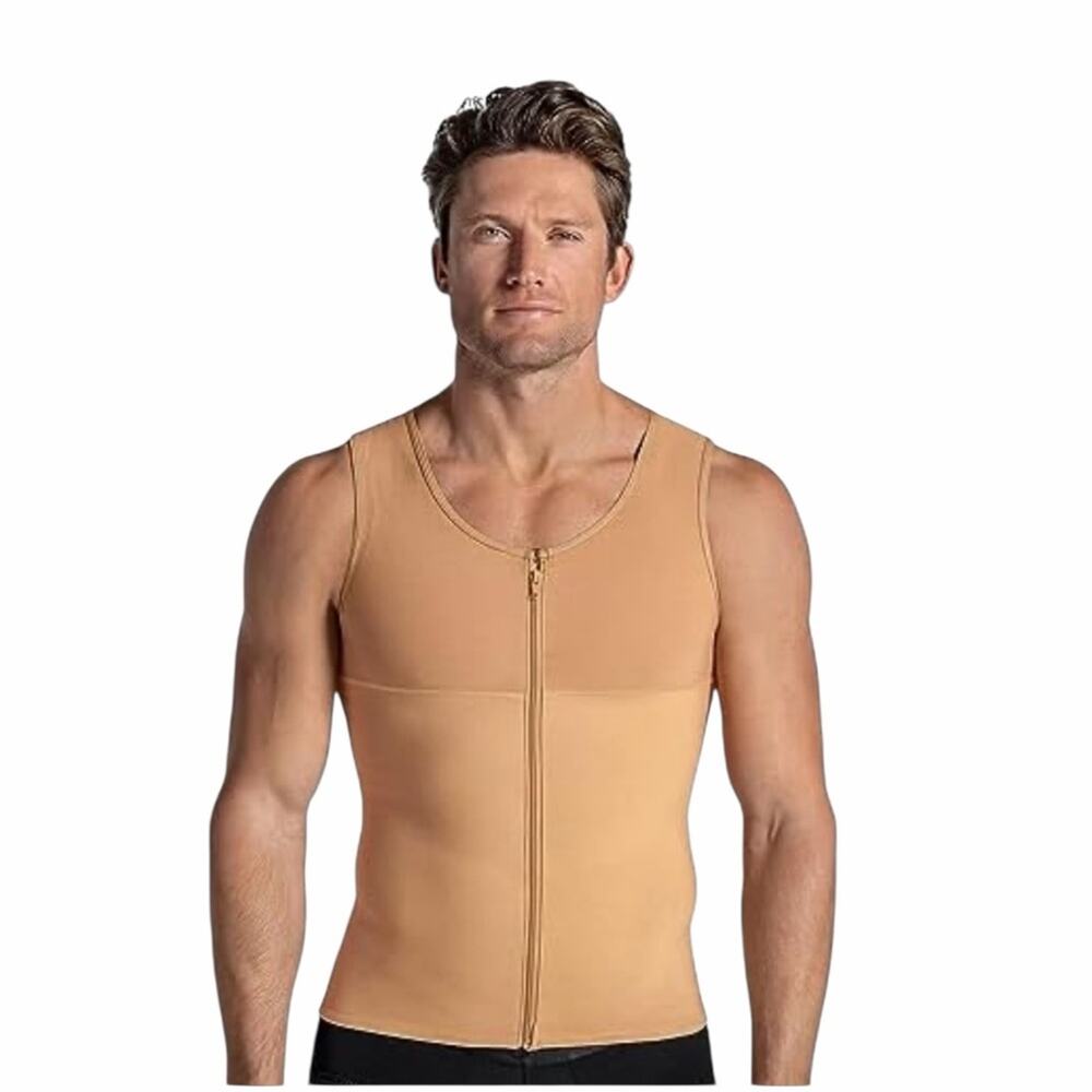 NWT Leonisa LEO Men's Compression Tank Top - 4XL